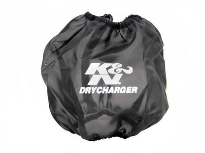 K&N Universal DryCharger Air Filter Wrap - Black RF-1024DK