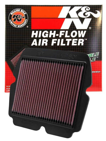 K&N 01-08 Honda GL1800 Gold Wing Replacement Air Filter HA-1801