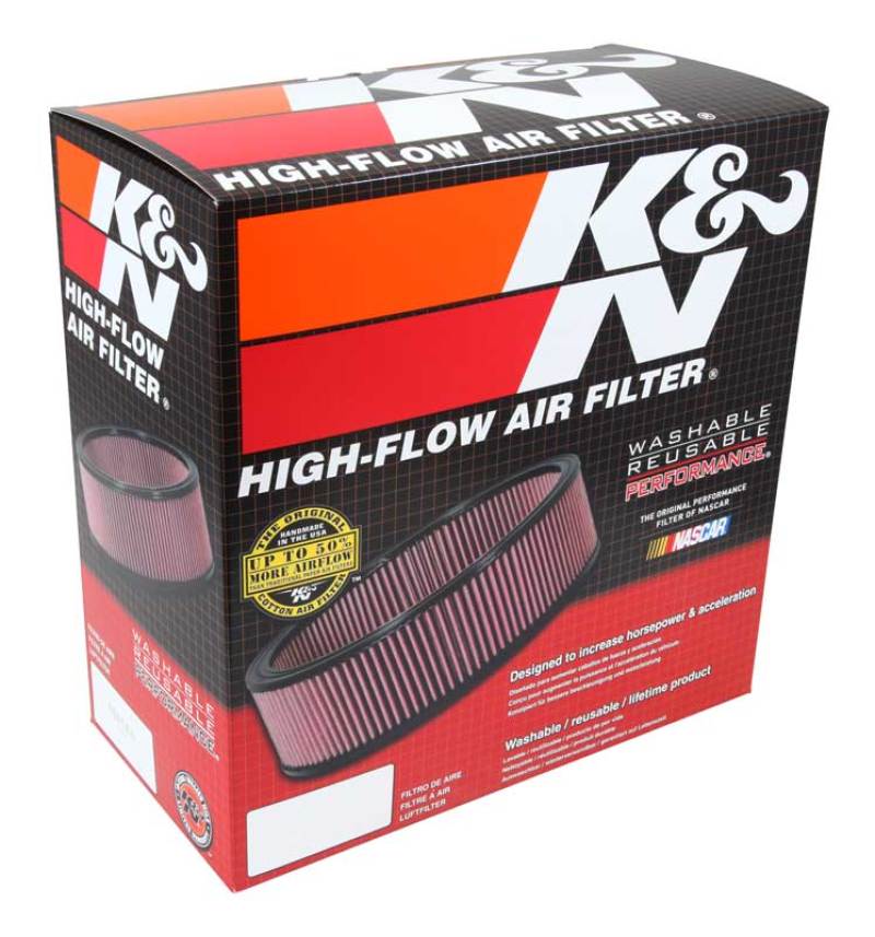 K&N Universal Round Air Filter 9in OD / 7-1/2in ID / 4in Height E-3640