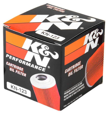 K&N Kawasaki 2.156in OD x 2.219in H Oil Filter KN-123