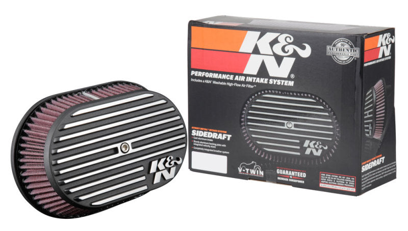 K&N Street Metal Intake System 2017 Harley Davidson Shaker Black H/D Touring Models RK-3956