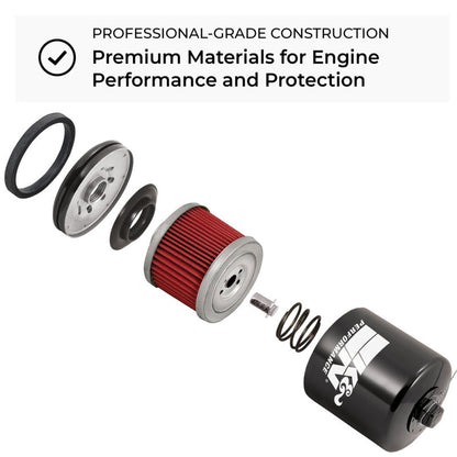 K&N Honda / Kawasaki 3.25in OD x 3.719in H Oil Filter KN-202