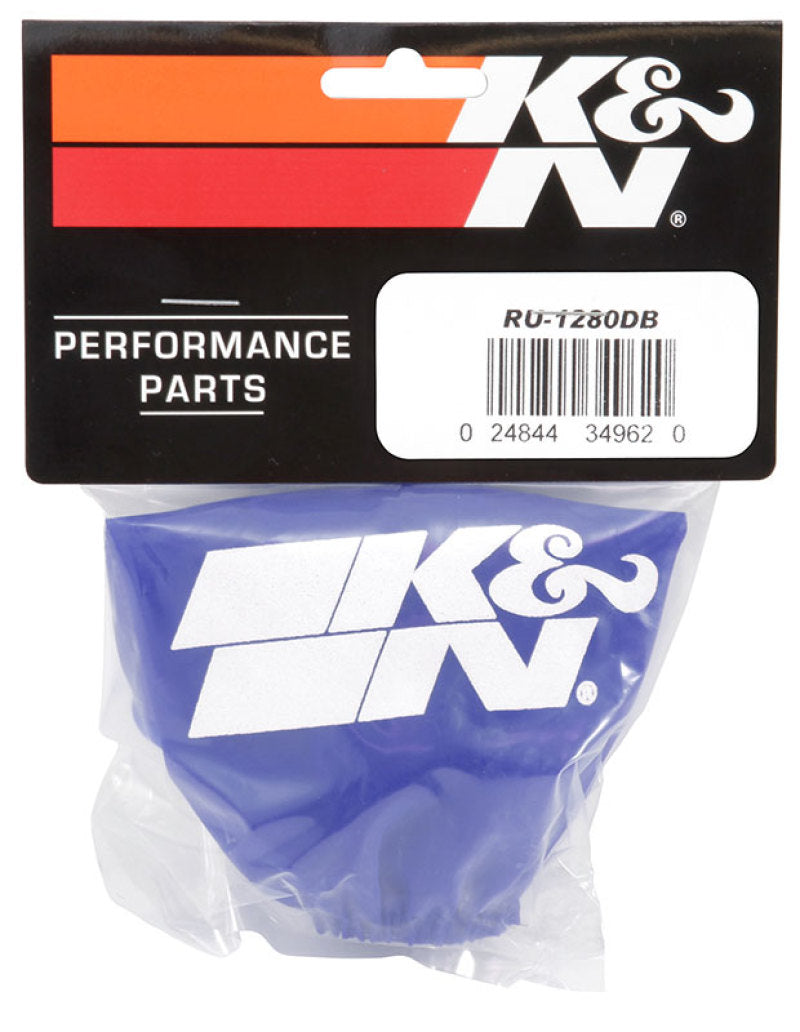 K&N Air Filter Wrap- Blue RU-1280DB