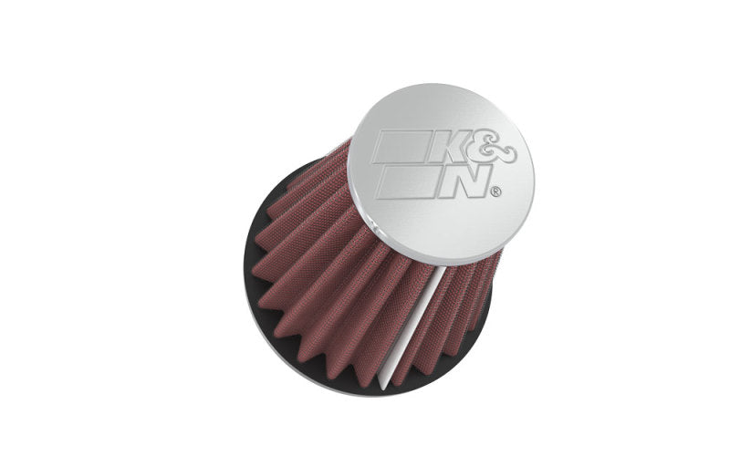 K&N Universal Chrome Filter 2.25 Inch Flange / 3.5 Inch Base / 2 Inch Top / 4 Inch Height RC-1250