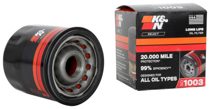 K&N 21-23 Lexus ES250 2.5L L4 / 19-23 Lexus ES300h 2.5L L4 Spin-On Oil Filter SO-1003