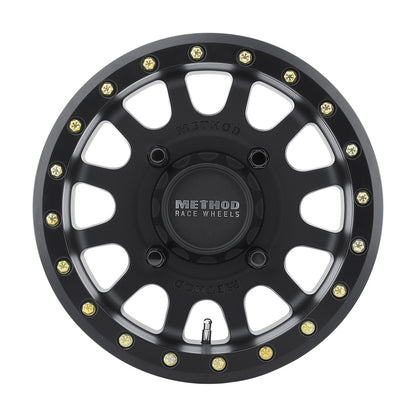 Method Race Wheels MR401 UTV Beadlock Matte Black Wheels MR40156047551B