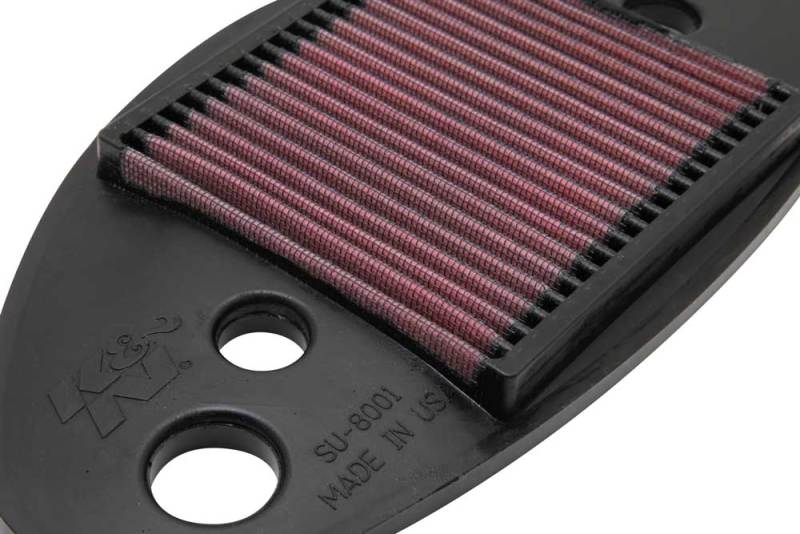 K&N Replacement Air Filter for 01-04 Suzuki VL800LC Intruder / 05-08 Boulevard SU-8001
