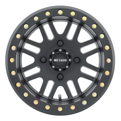 Method Race Wheels MR406 UTV Beadlock Matte Black Wheels MR40641047555B
