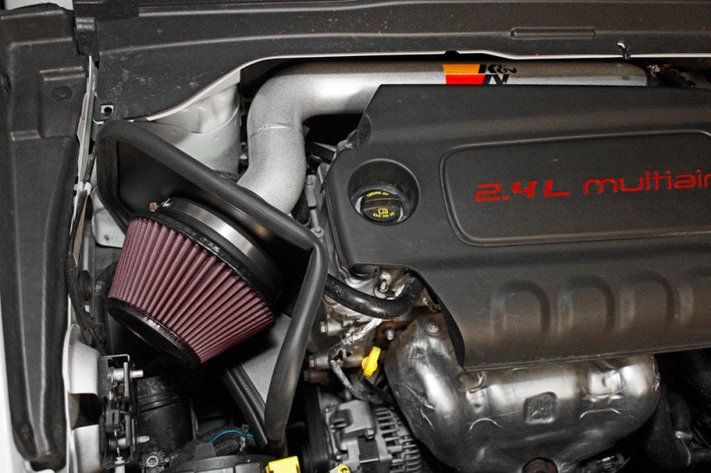 K&N 2015 Jeep Renegade L4-2.4L High Flow Performance Air Intake Kit 77-1565KS