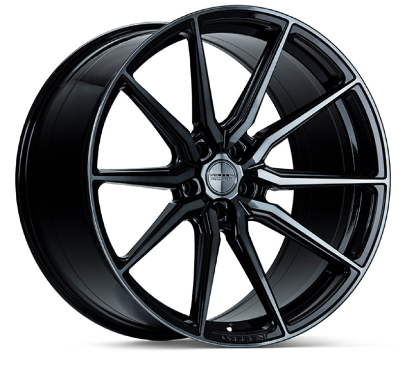 Vossen HF-3 19x8.5 / 5x114.3 / ET32 / Flat Face / 73.1 - Double Tinted - Gloss Black HF3-9N60