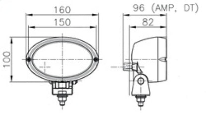 Hella Work Lamps H15161001