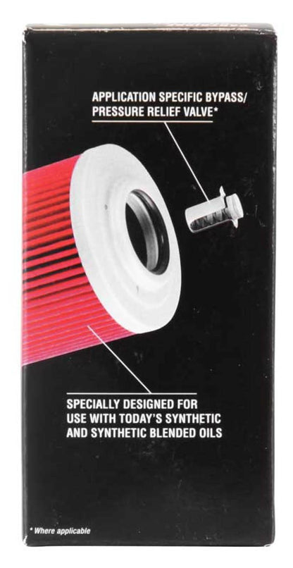 K&N Oil Filter Powersports Cartridge Oil Filter KN-611