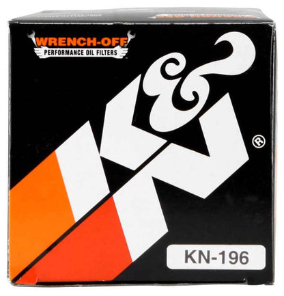 K&N Polaris 2.688in OD x 3.813in H Oil Filter KN-196