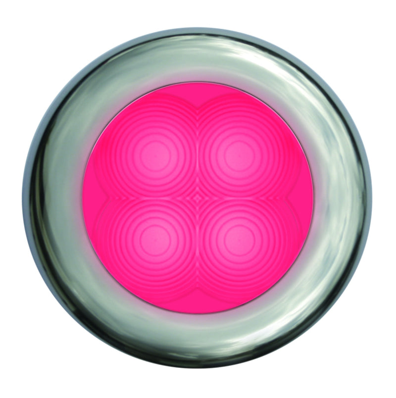 Hella Courtesy Lamp Rnd Red Md12 Ss Rim 2Xt 980507221