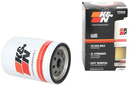 K&N Oil Filter OIL FILTER; AUTOMOTIVE HP-3003