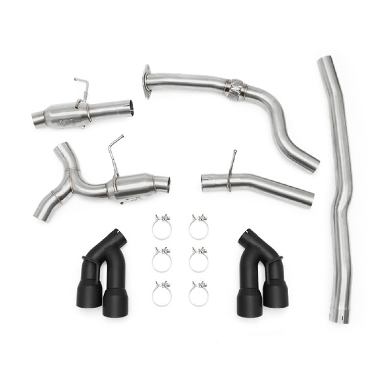 Mishimoto Pro Cat-Back Exhausts MMEXH-CAM4-16QTPBK