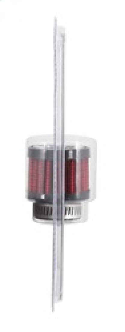 K&N 0.75 inch ID 1.375 inch OD 1.125 inch H Clamp On Crankcase Vent Filter 62-1560