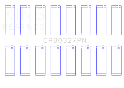 King XP-Series Rod Bearings CR8032XPN025