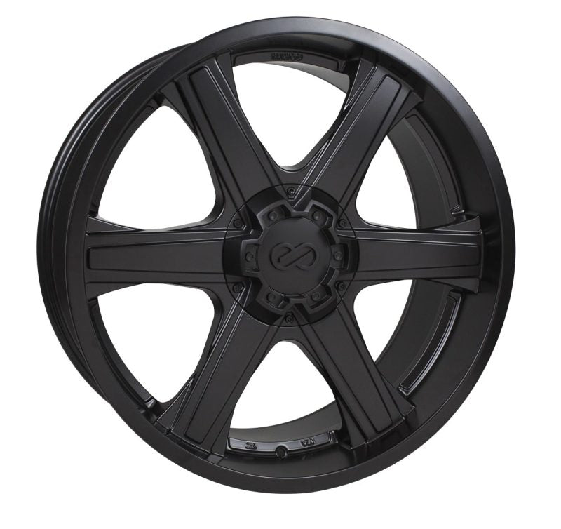 Enkei BHAWK 22x9.5 6x135 30mm Offset 87mm Bore Black Wheel 503-2295-9530BK