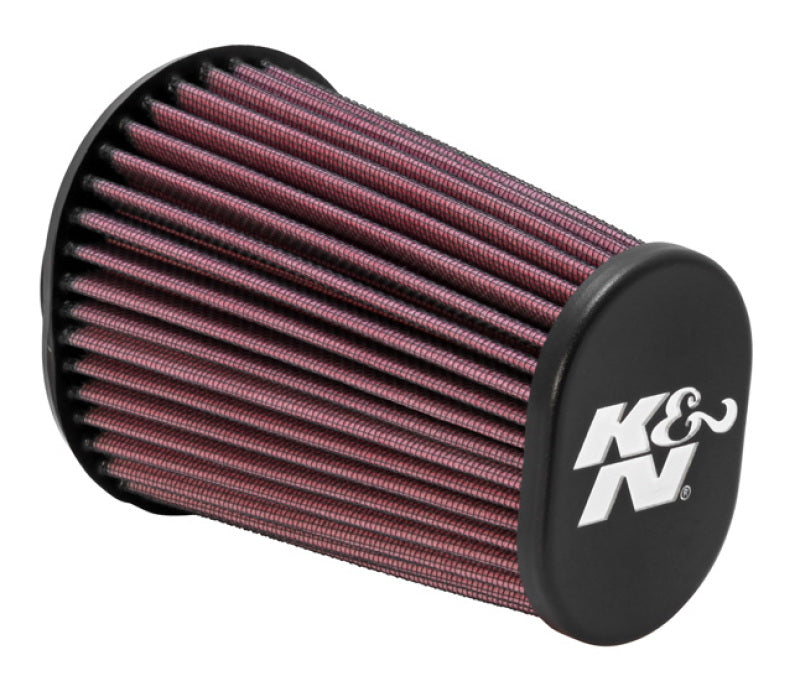 K&N Univrsl Rubber Oval Tprd Filter 2.438in F ID/3.75in B-OW/4.5in B-OL/2.5in T-OW/3.5in T-OL/6in H RE-0960