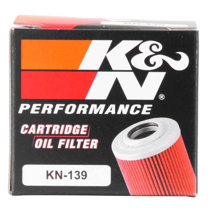 K&N Suzuki / Kawasaki / Arctic 1.75in OD x 1.719in H Oil Filter KN-139