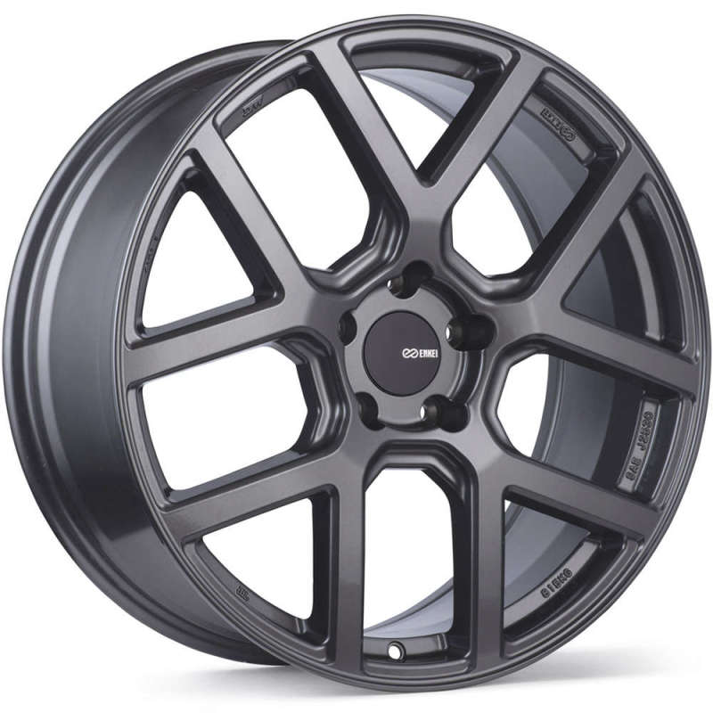 Enkei YX-5 20x8.5 5x112 40mm Offset 72.6mm Bore Gunmetal Wheel 537-285-4440GM