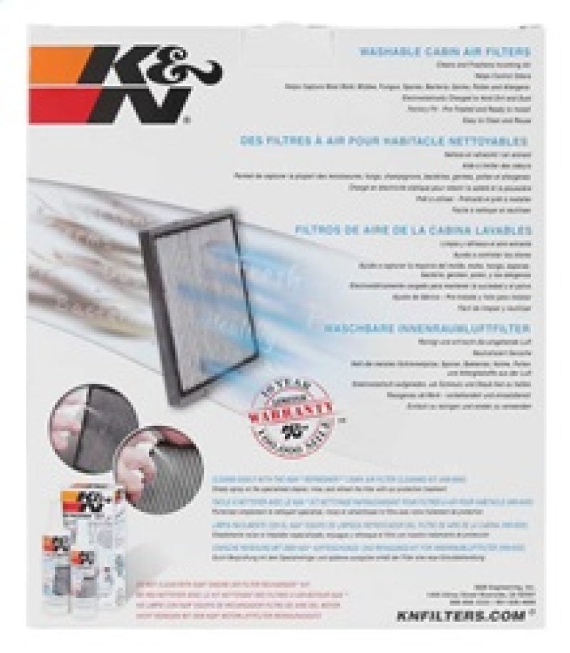 K&N 15-16 Ford F150 5.0L V8 Replacement Cabin Air Filter VF2049