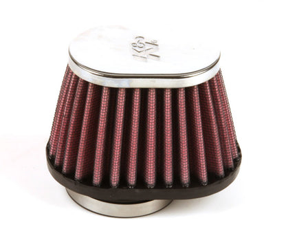 K&N Filter Universal Clamp-On Filter 2in Flange / 2-23/32in Base / 3in x 2in Top / 2-3/4in Height RC-1820