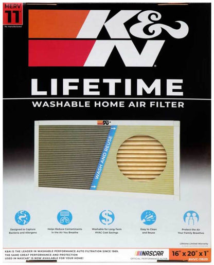 K&N HVAC Filter - 16 x 20 x 1 HVC-11620