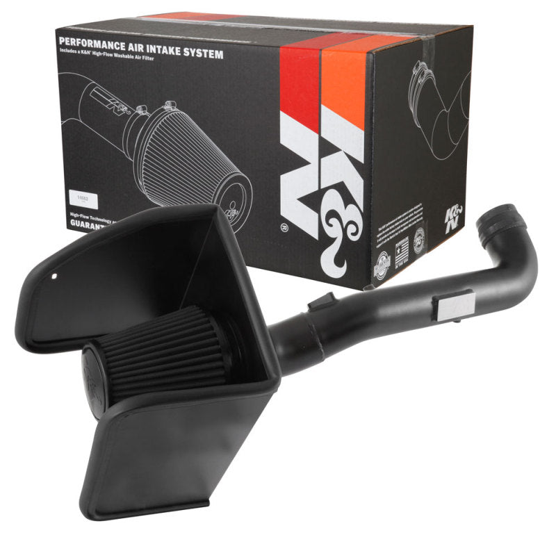 K&N 17-18 Chevrolet Colorado 3.6L V6 Black Performance Intake Kit 71-3104