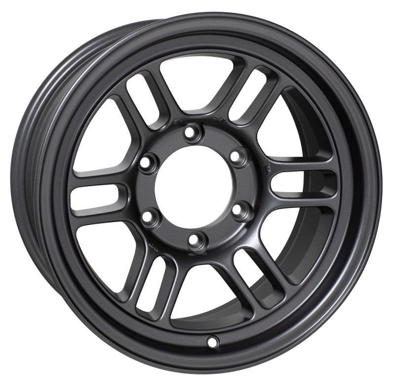 Enkei RPT1 16x8 6x139.7 Bolt Pattern +0 Offset 106.1 Bore Matte Dark Gunmetallic Wheel 528-680-8400GM
