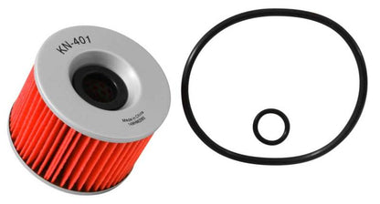 K&N Honda / Kawasaki / Yamaha / Triumph 3in OD x .75ID x 2.210in H Oil Filter KN-401