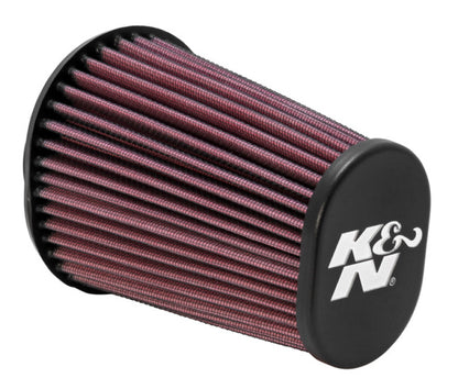 K&N Univrsl Rubber Oval Tprd Filter 2.438in F ID/3.75in B-OW/4.5in B-OL/2.5in T-OW/3.5in T-OL/6in H RE-0960