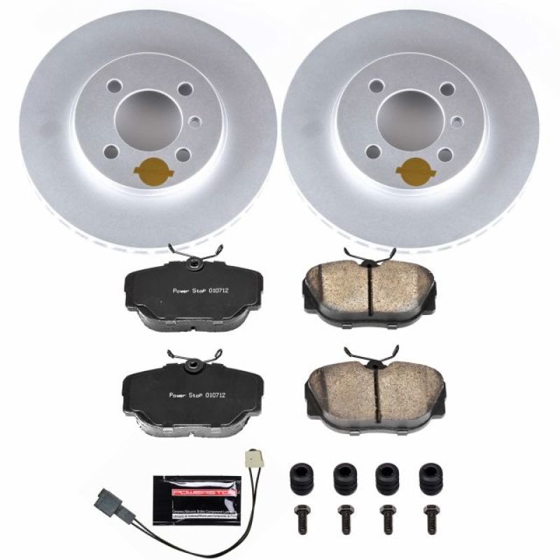 Power Stop Z23 Evolution Sport GEOMET Coated Brake Kits CRK3008