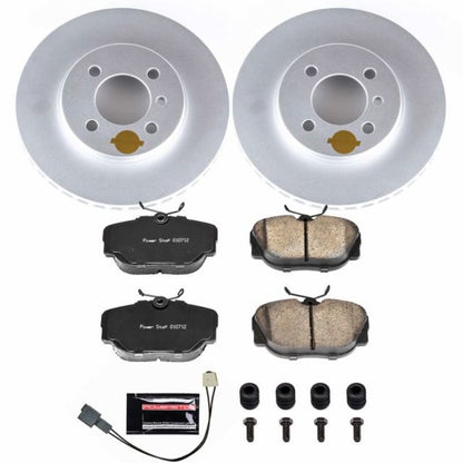 Power Stop Z23 Evolution Sport GEOMET Coated Brake Kits CRK3008