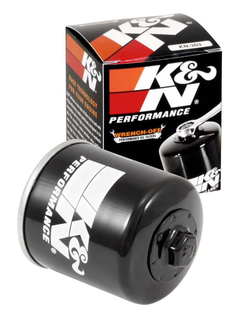 K&N Honda / Kawasaki / Yamaha / Polaris / Victory 2.688in OD x 3.344in H Oil Filter KN-303
