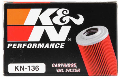 K&N Suzuki / Betamotor 2.375in OD x 1.25in H Oil Filter KN-136
