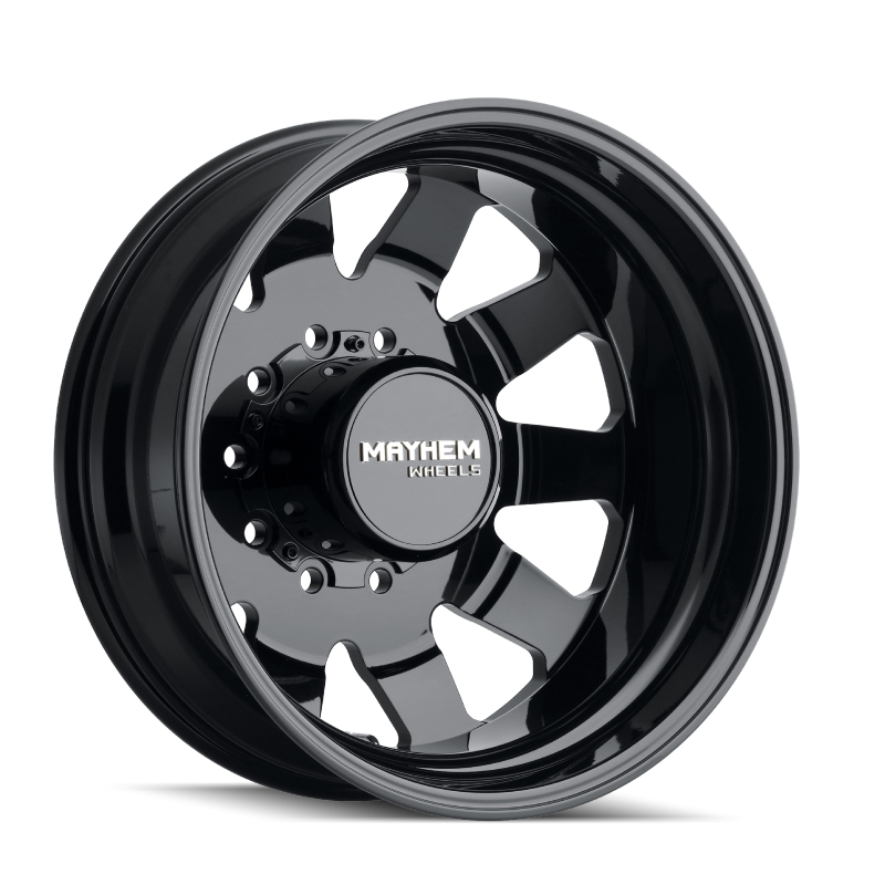 Mayhem Challenger Dually 8181 Gloss Black Wheels 8181-22820B