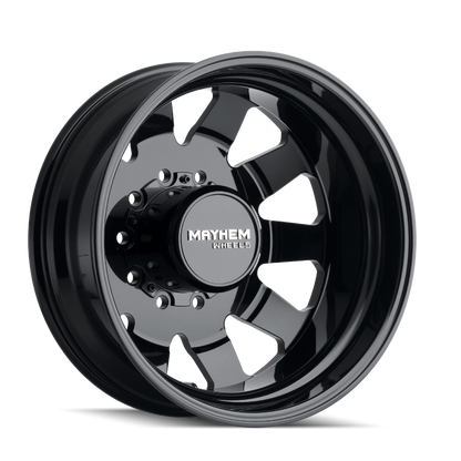 Mayhem Challenger Dually 8181 Gloss Black Wheels 8181-22820B