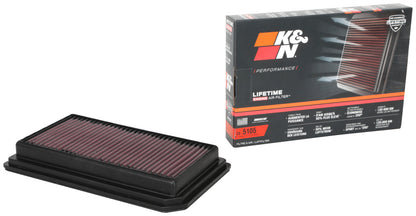 K&N 20-21 Cadillac CT5 V6 3.0L Replacement Air Filter 33-5105