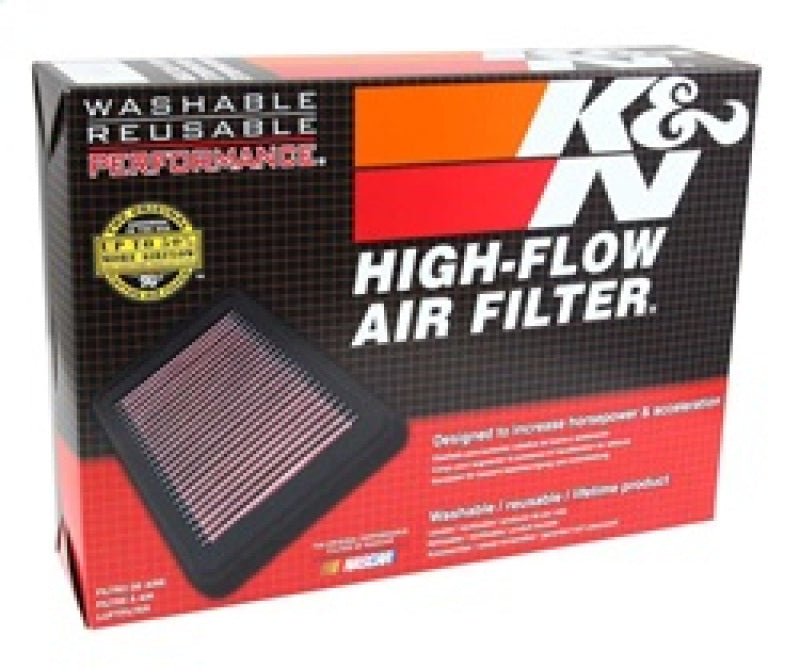 K&N Replacement Air Filter for 11-14 BMW M5/M6 4.4L V8 / 2015 M4/M3 3.0L I6  (2 per box) 33-2488