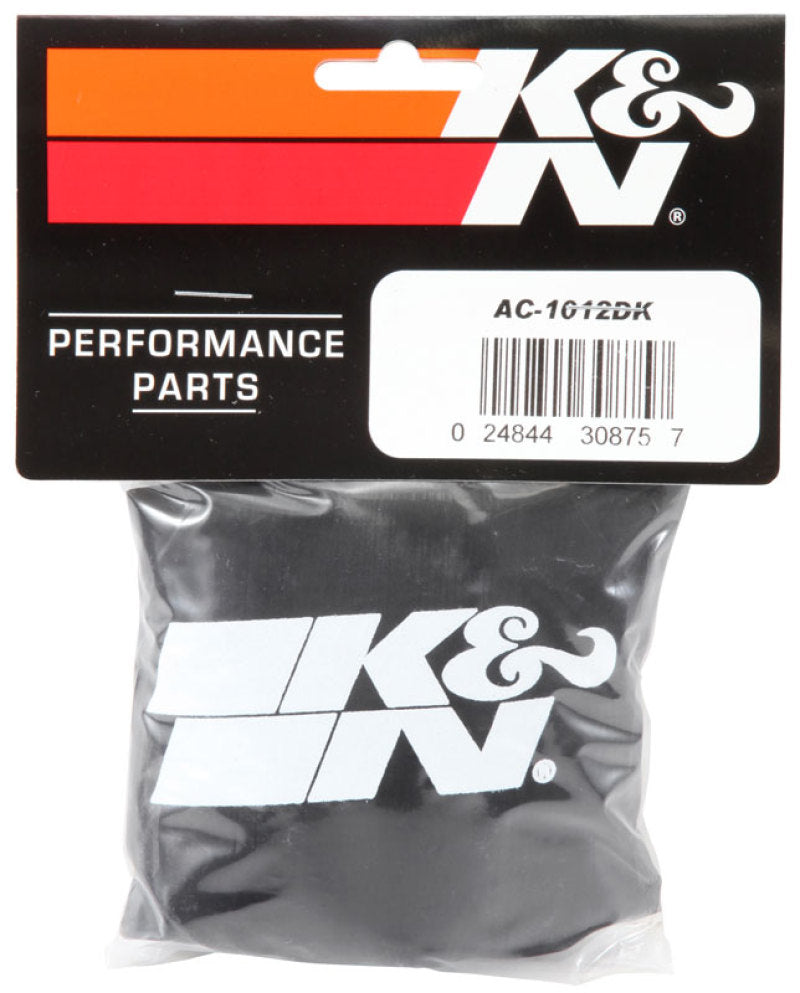 K&N 12-13 Arctic Cat Wildcat 1000  Air Filter Wrap, Black AC-1012DK