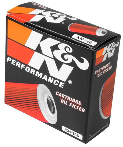 K&N Yamaha 3.969in OD x 1.531in H Oil Filter KN-146