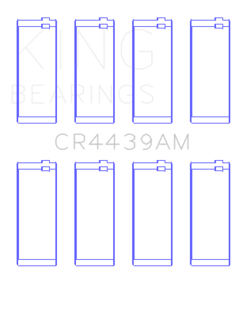 King AM-Series Rod Bearings CR4439AM
