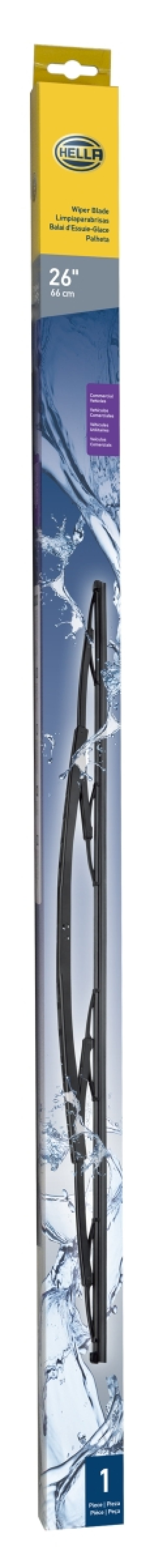 Hella Commercial Wiper Blade 26in - Single 9XW191398261