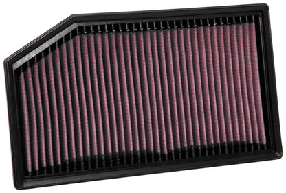 K&N 2018 Jeep Wrangler JL 2.0L/3.6L F/I Drop In Air Filter 33-5076