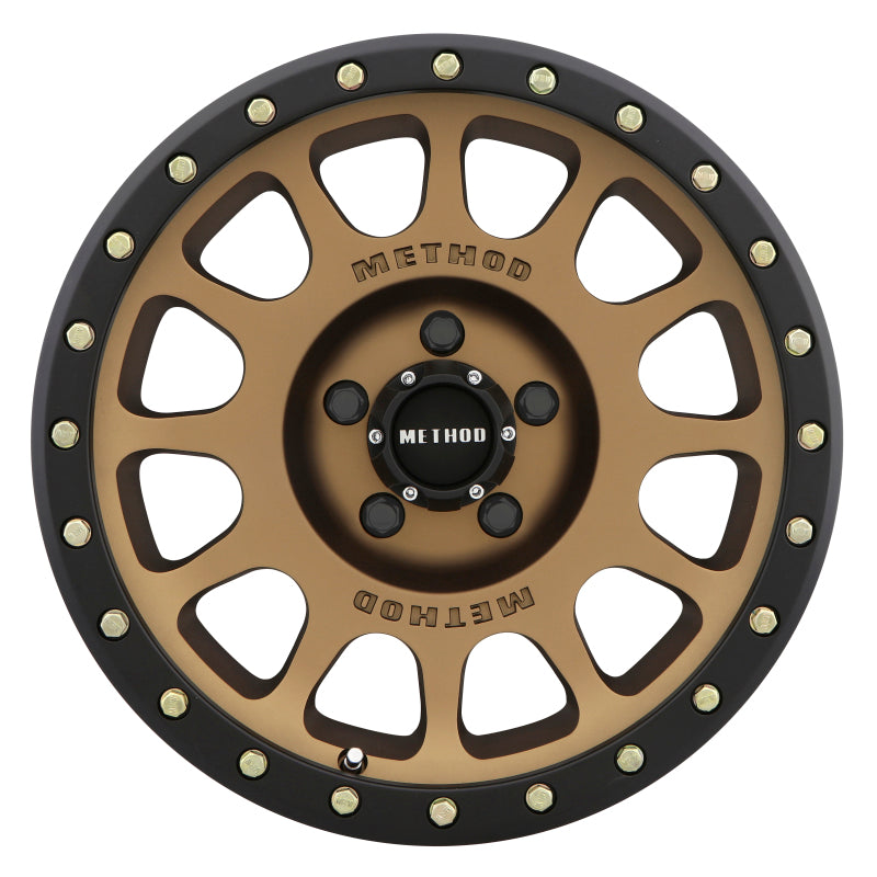 Method Race Wheels MR305 NV Matte Bronze Wheels with Matte Black Ring MR30578555900
