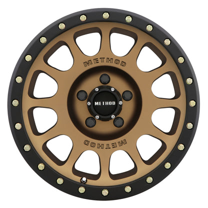 Method Race Wheels MR305 NV Matte Bronze Wheels with Matte Black Ring MR30589058925