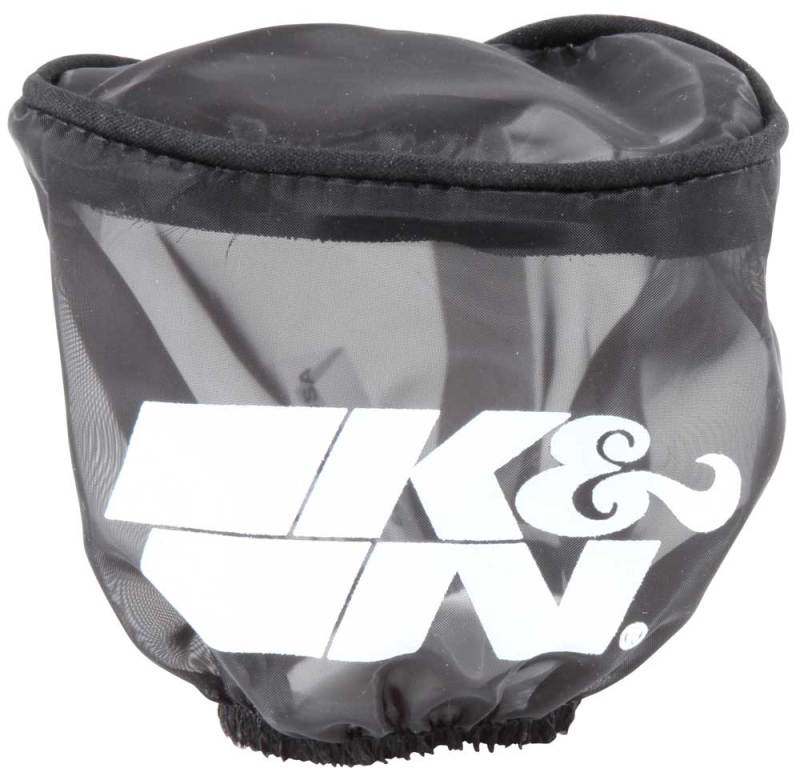 K&N Air Filter Wrap Black Oval Tapered 3.75in Base I/S Width x 2.5in Top I/S Width x 2.75in H RU-2780DK