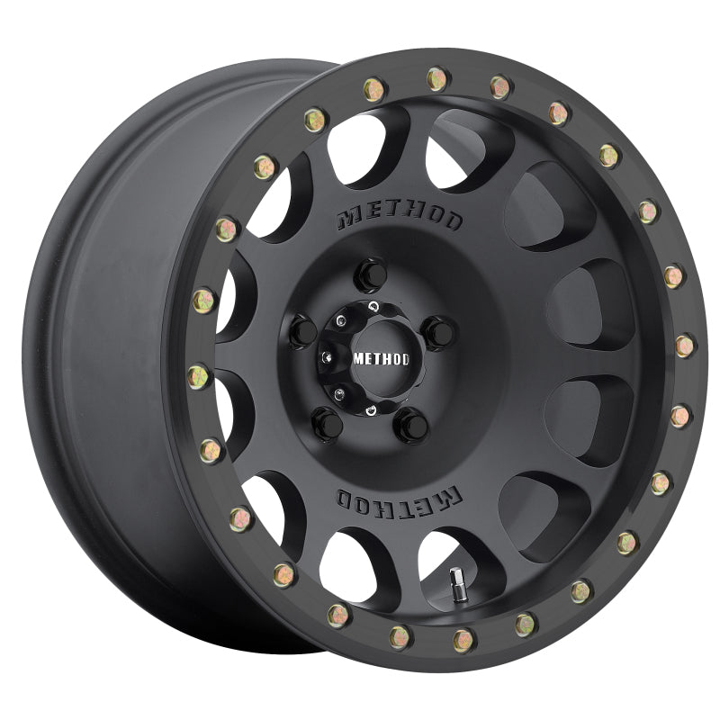 Method Race Wheels MR105 Beadlock Matte Black Wheels MR10578580500B